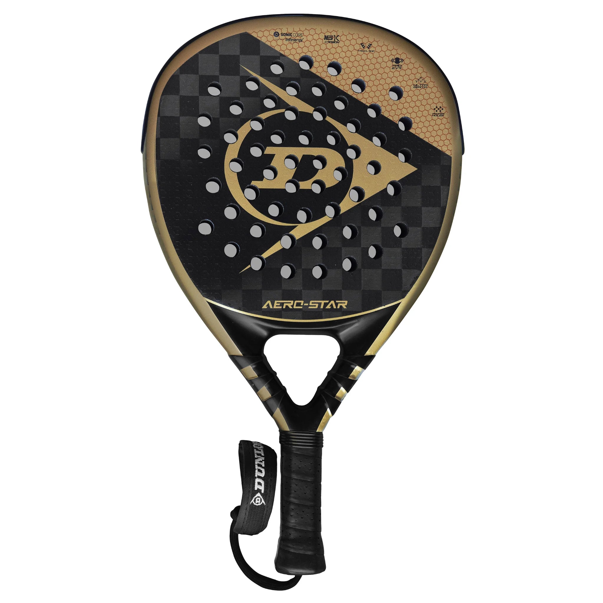 Dunlop Kinetic Racket Dunlop Aero-Star Padel Racket | Power & Spin – Climax Pro-Squash Ltd.