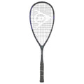 Front image of Dunlop FX 115 Squash Racket 2026 model, highlighting the 500cm² head and extra head light design