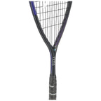 Shaft image of Dunlop FX 115 Squash Racket 2026 model, highlighting the V-Energy Shaft and frame reinforcement