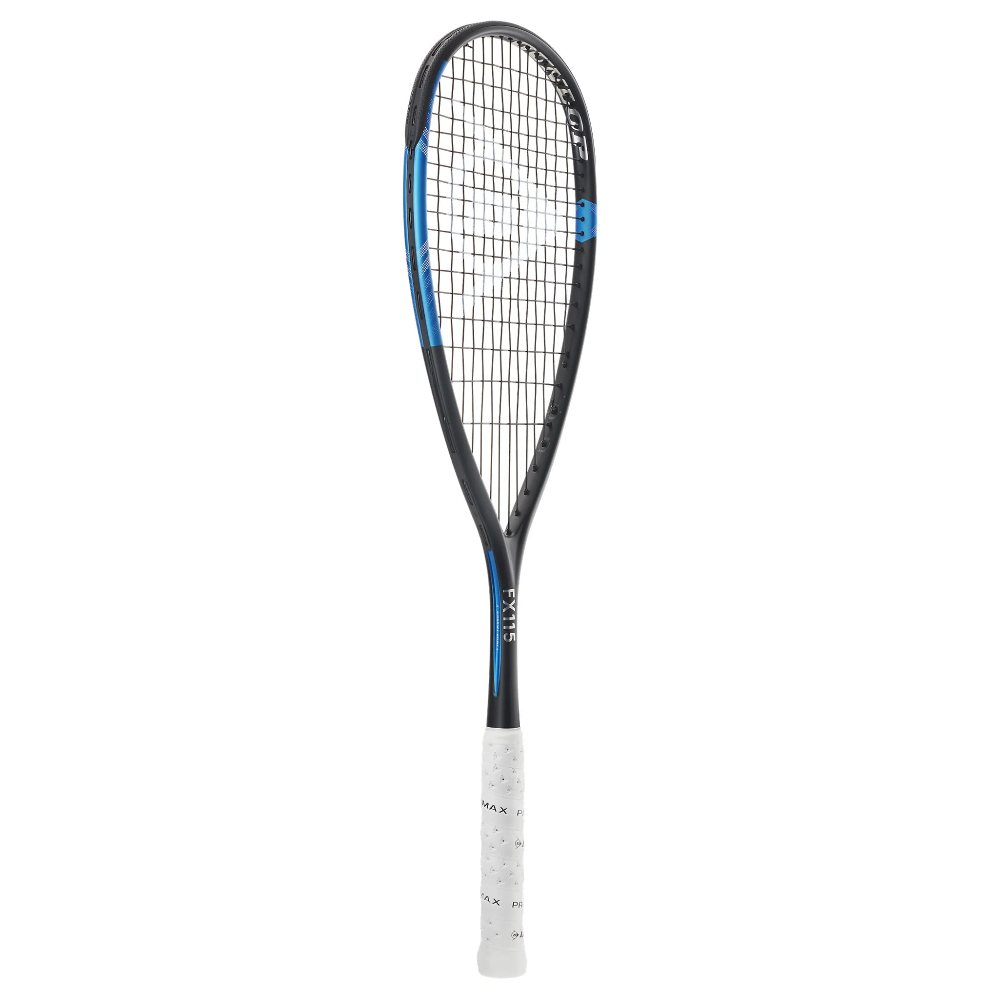 Dunlop FX 115 squash racket side vew