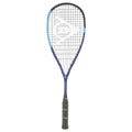 Front view of Dunlop FX 125 Pro Lite Squash Racket 2026 model 125g frame, highlighting 500cm² head and 14x19 pattern