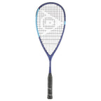 Front image of Dunlop FX 125 Squash Racket 2026 model, highlighting 500cm² head and Extra Head Light balance