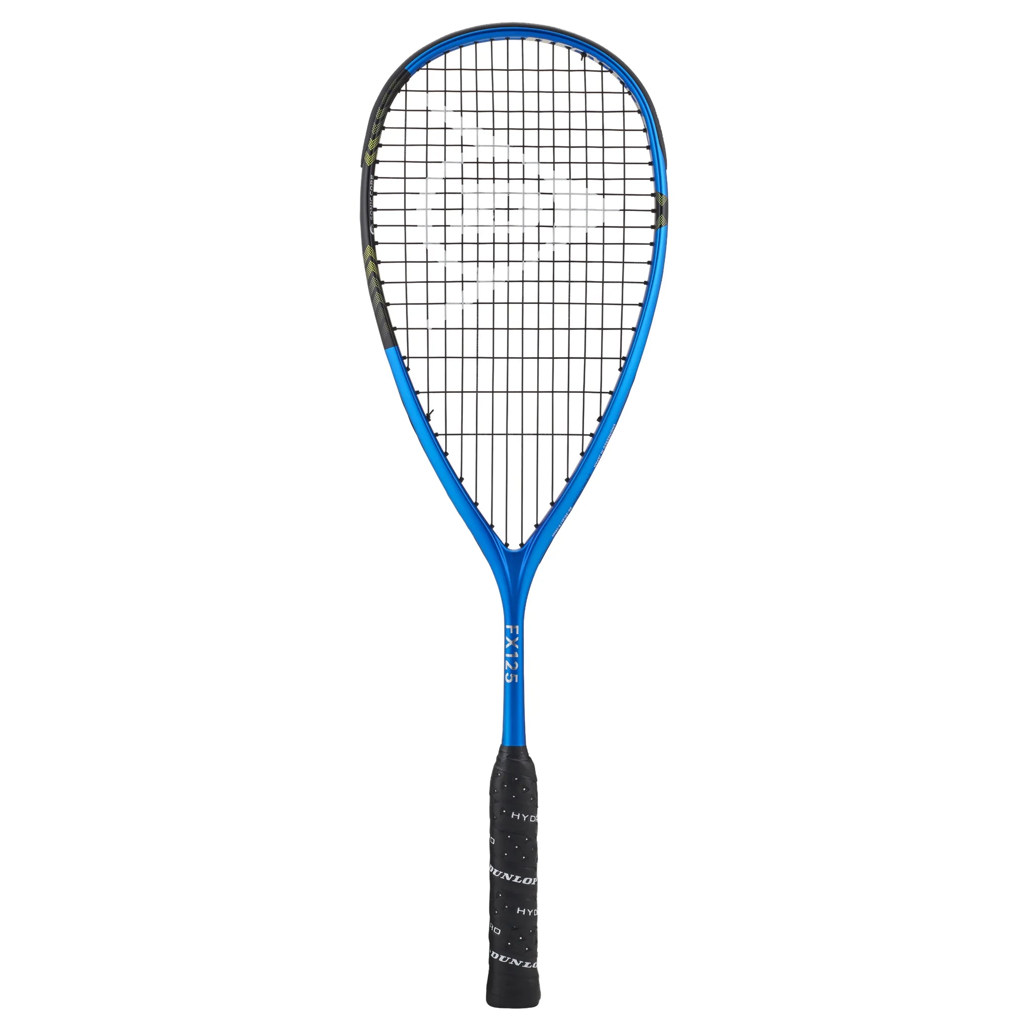 Dunlop FX125 squash racket front view