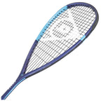 Opposite side head image of Dunlop FX 125 Squash Racket 2026 model, highlighting 500cm² head and Sonic Core technology