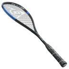 Dunlop FX 128 Pro squash racket left angle view