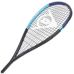 Opposite head image of Dunlop FX 128 Pro Squash Racket 2026 model with 500cm² head, highlighting the opposite head view