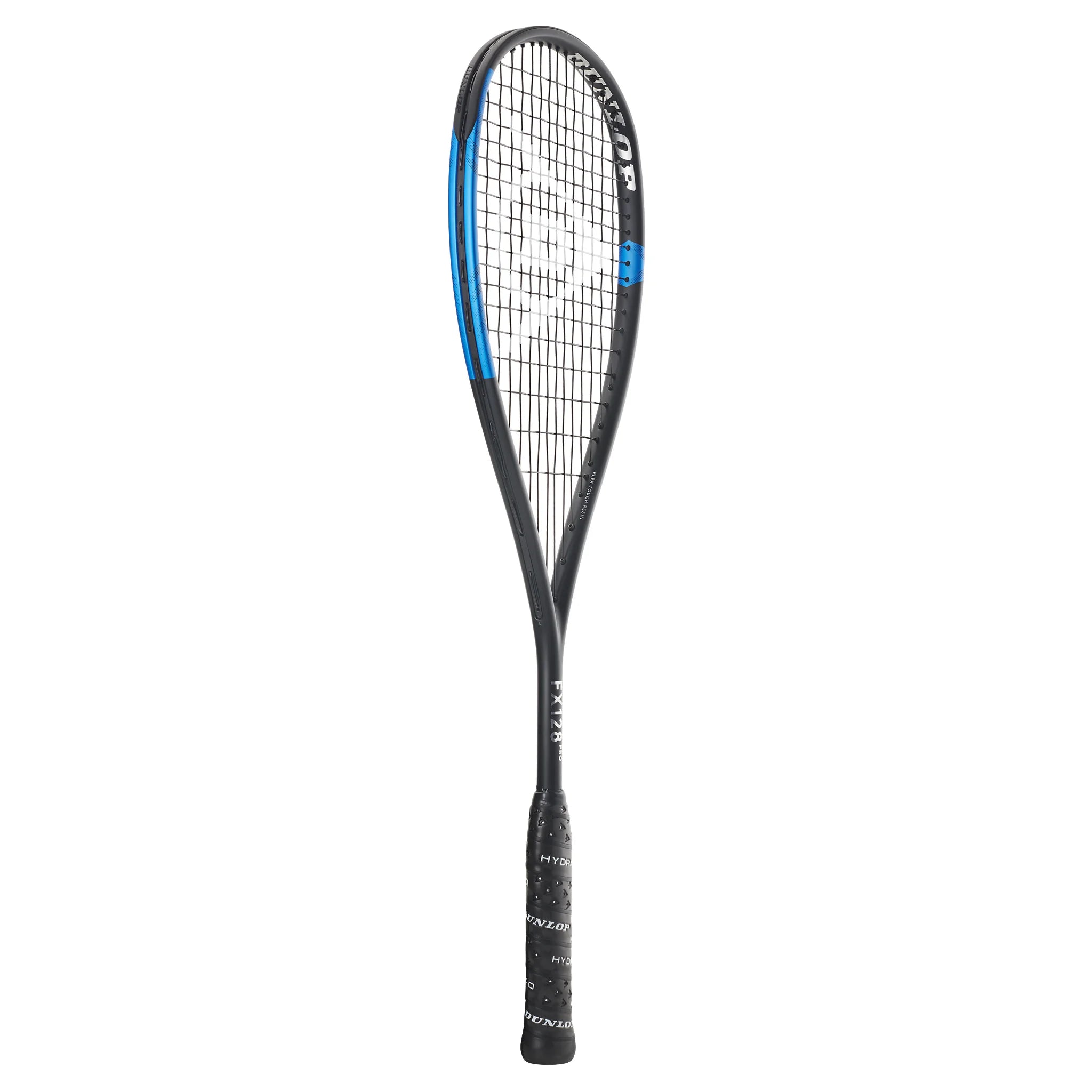 Dunlop FX 128 Pro squash racket side view