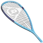 Opposite head image of Dunlop FX 130 Squash Racket 2026 model with PowerMax pattern, highlighting the head design