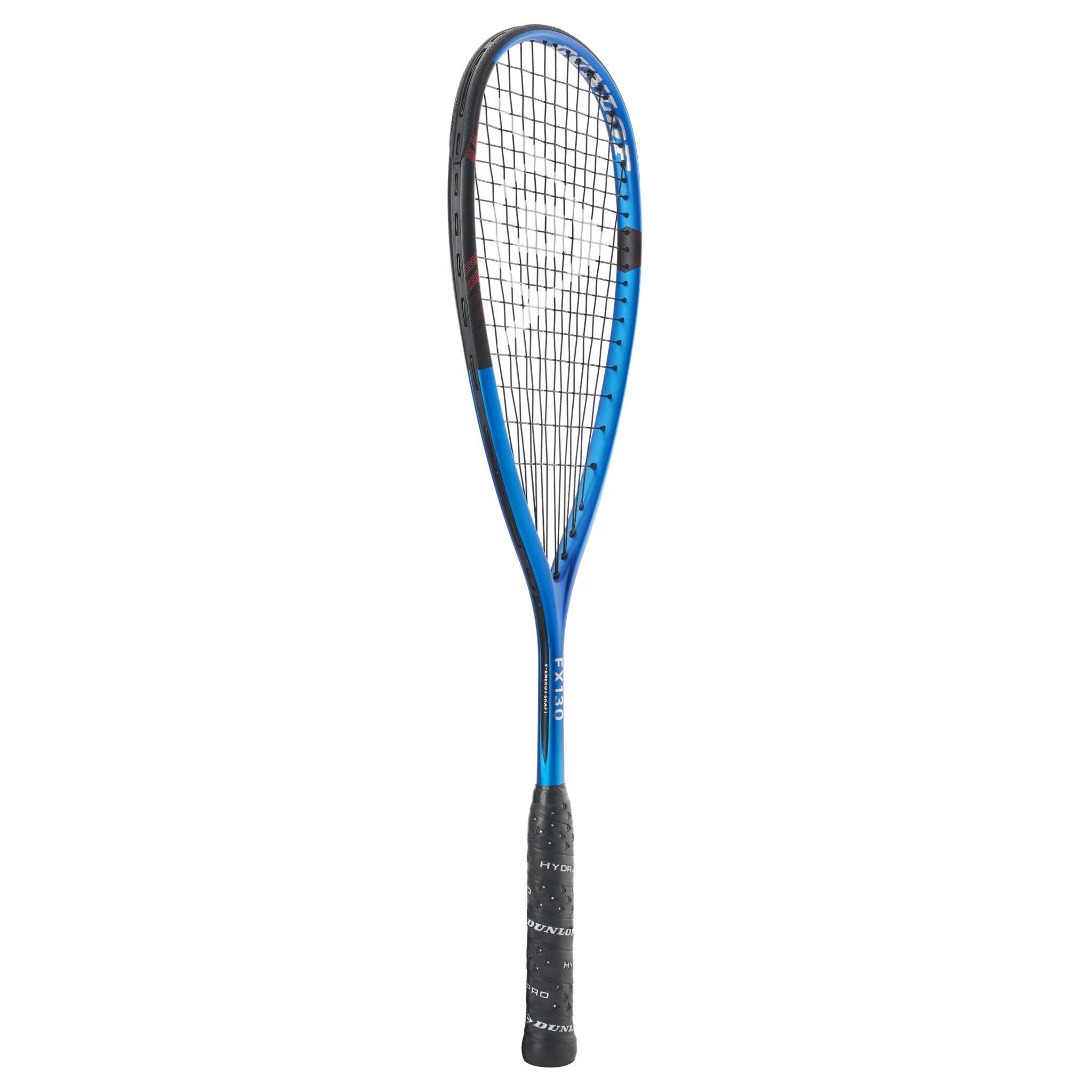 Dunlop FX 130 squash racket side view