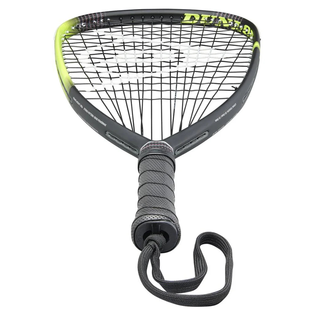 Dunlop Hyperfibre Ultimate Racketball racket bottom