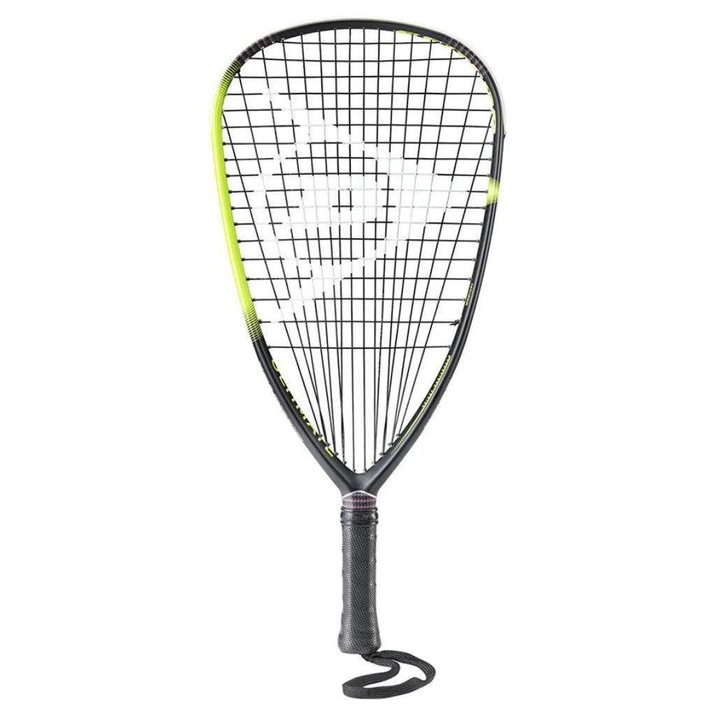 Dunlop Hyperfibre Ultimate Racketball racket front view