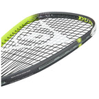 Dunlop Hyperfibre Ultimate Racketball racket head right angle view