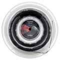 Front pack view of Dunlop Iconic Pro AF squash string 1.22mm, 200m reel, highlighting black finish and readable reel label