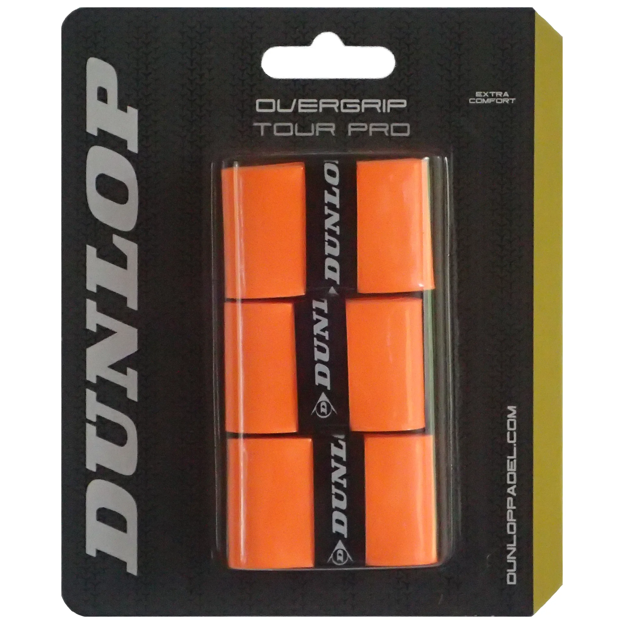 Dunlop Padel Tour Pro Overgrip - 3 Pack orange