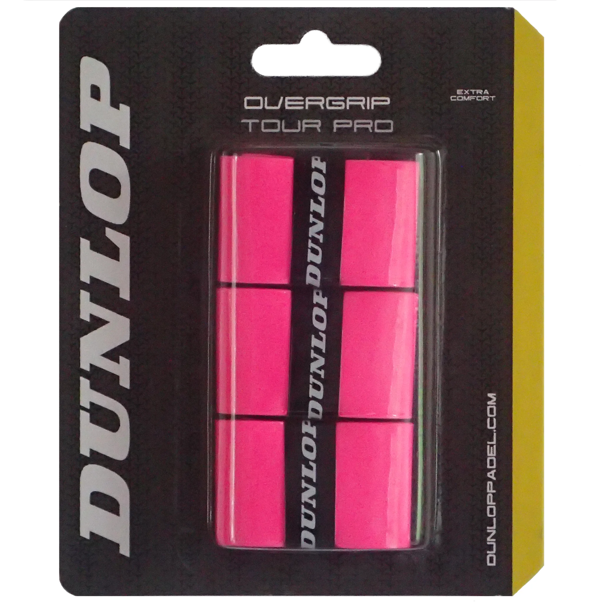 Dunlop Padel Tour Pro Overgrip - 3 Pack pink