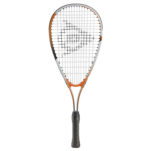 Front view of Dunlop Play Mini squash racket from CX Pro Sport Play Junior Squash Set, 190 g head light, 500 cm² head.