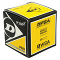 Dunlop Pro Squash Ball (double yellow dot) - 1 single ball box