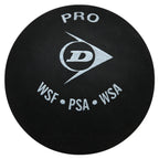 Dunlop Pro Squash Ball (double yellow dot) - 1 single ball