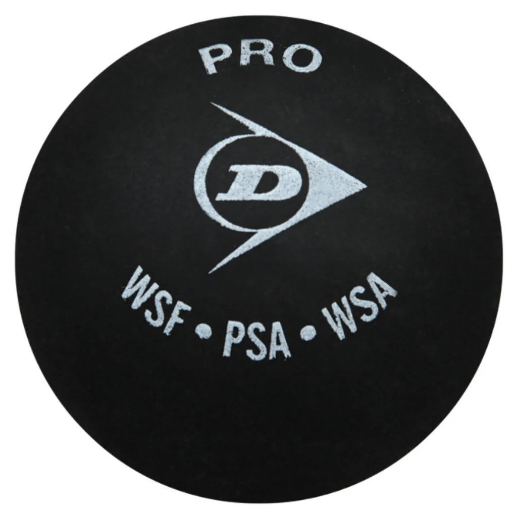 Dunlop Pro Squash Ball (double yellow dot) - single ball