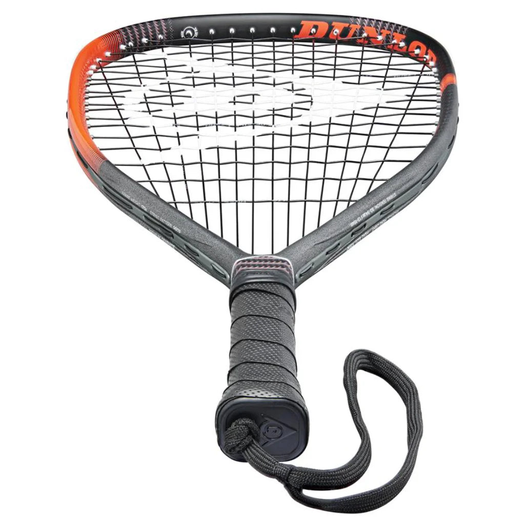 Dunlop Hyperfibre Revelation racketball racket bottom