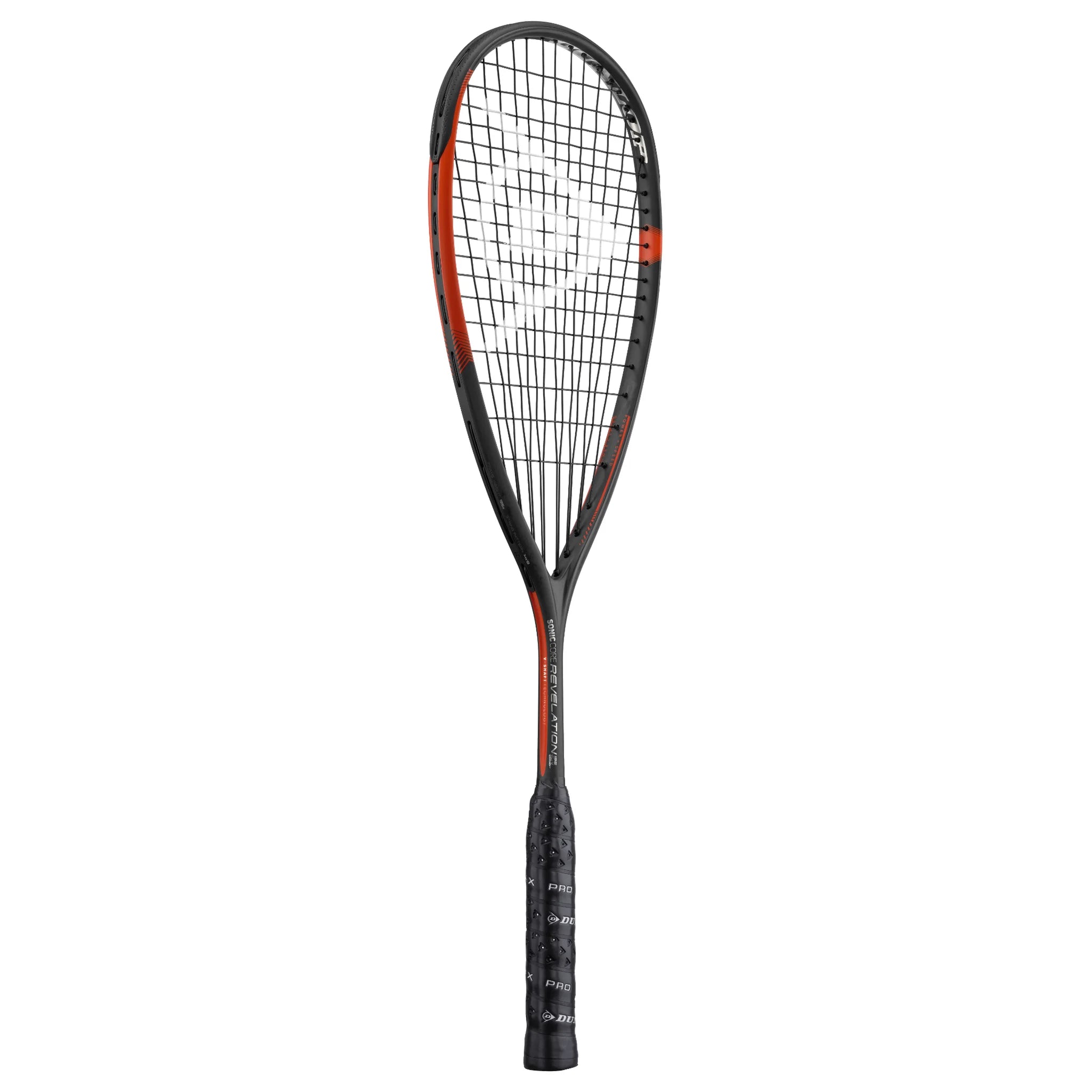 Dunlop Sonic Core Revelation 135 squash racket side view