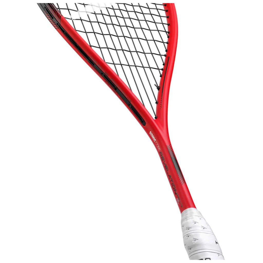 Dunlop Sonic Core Revelation Pro Lite squash racket shaft vew