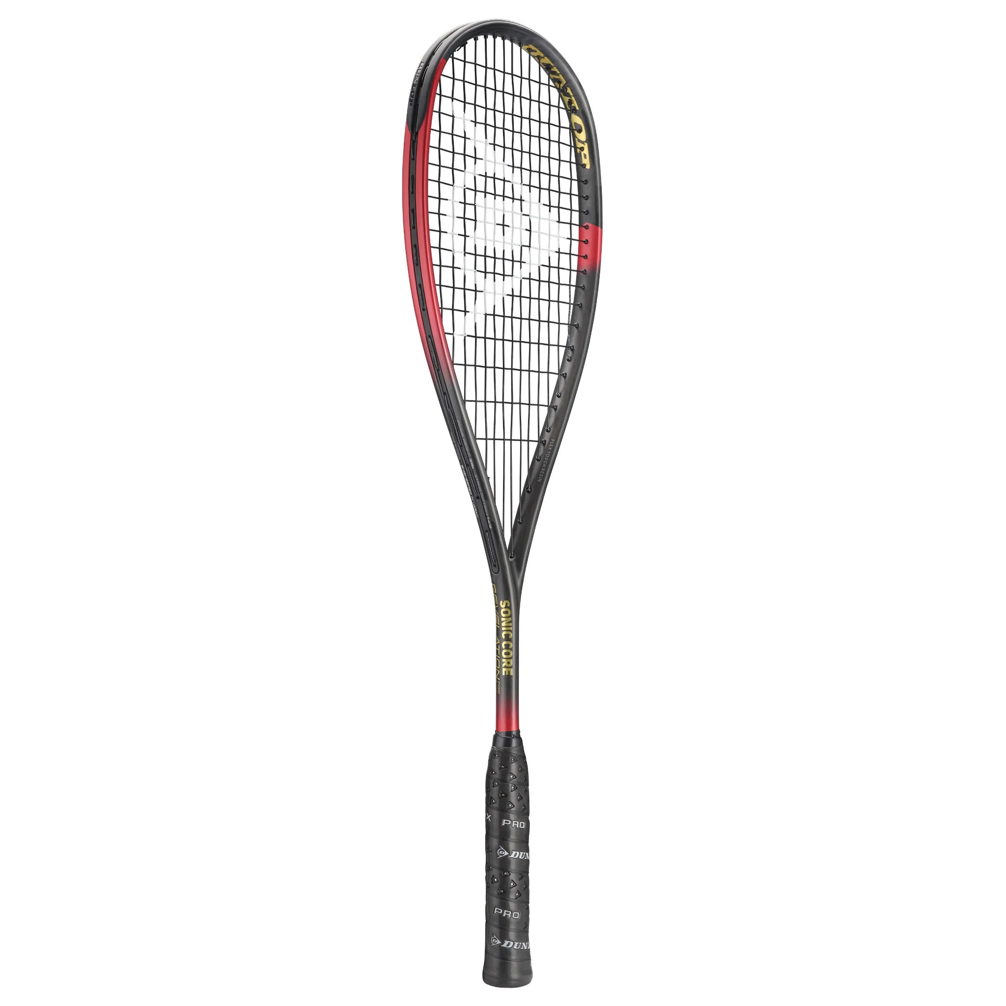 Dunlop Sonic Core Revelation Pro LTD Edition squash racket side view