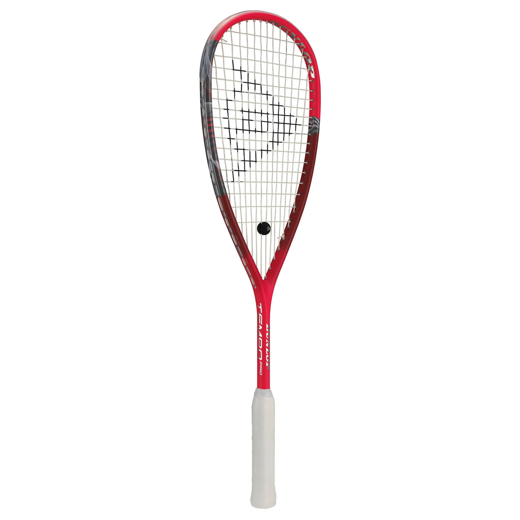 Dunlop Tempo Pro squash racket side view
