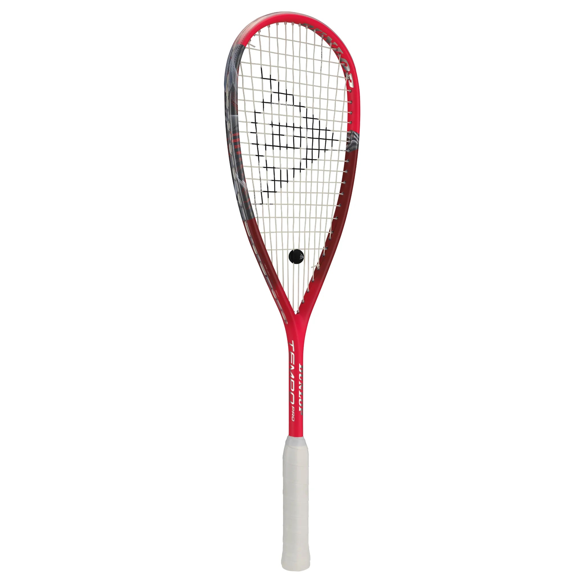 Dunlop Tempo Pro squash racket side view