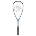 Front view of Dunlop Tristorm Pro Squash Racket 2026 model, 500cm² head and 14x20 string pattern, highlighting frame shape