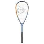 Front view of Dunlop Tristorm Pro Squash Racket 2026 model, 500cm² head and 14x20 string pattern, highlighting frame shape