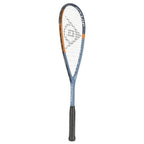 Side angle of Dunlop Tristorm Pro Squash Racket 2026 model, 170g frame and head-light balance, highlighting slim profile