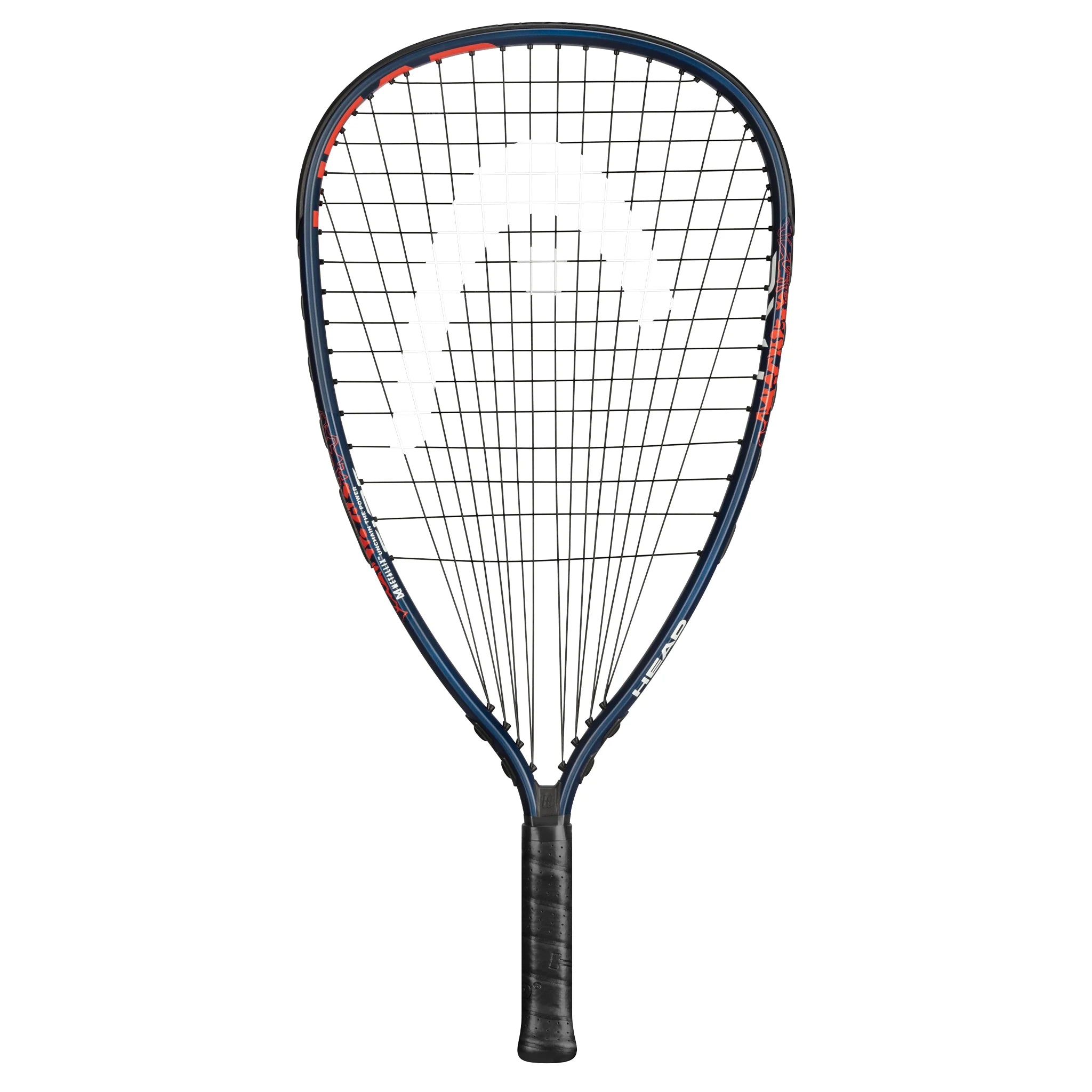 Head MX Fire racketball racket front view