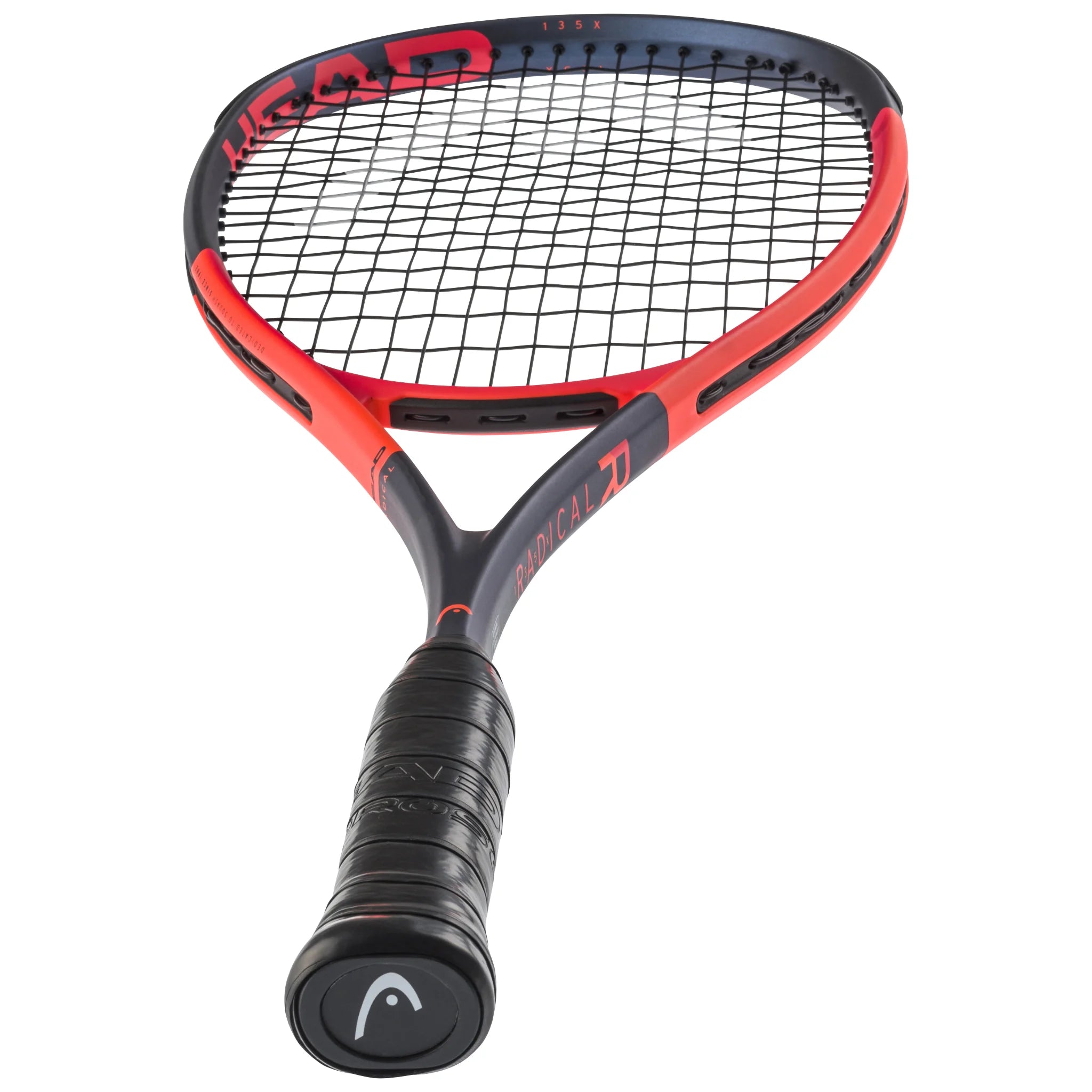 Head Radical 135 X squash racket 2024 model bottom