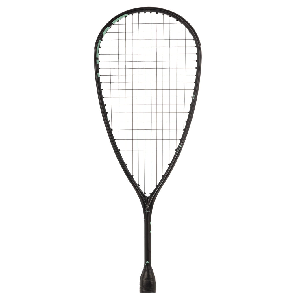 Head Speed 120 Slimbody squash racket (2023 model) head close up