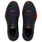 Top view of Head Sprint Pro 4.0 Indoor Shoe with triangle lacing straps, highlighting the breathable mesh upper