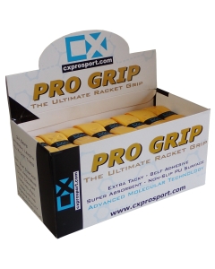 CX Pro Sport Pro Grips - Box 24 Grips Yellow