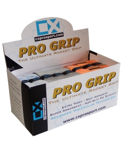 CX Pro Sport Pro Grips - Box 24 Grips Rainbow & Multi coloured