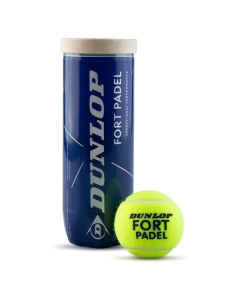 Dunlop Fort Padel Ball - 3 ball tin