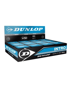 Dunlop Intro Balls (black ball 12% larger) - 1 Dozen single ball boxes