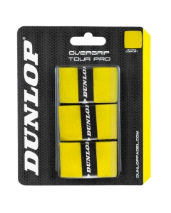Dunlop Padel Tour Pro Overgrip Yellow - 3 Pack
