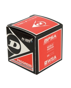 Dunlop Progress Ball (black ball 6% larger) - 1 single ball box