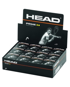 Head Prime Squash Balls - 1 dozen single ball boxes