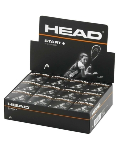 Head Start Squash Balls - 1 dozen single ball boxes