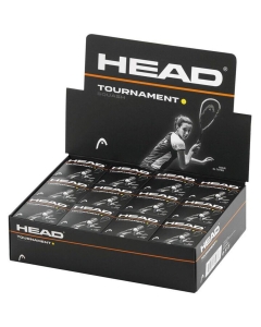 Head Tournament Squash Balls - 1 dozen single ball boxes.